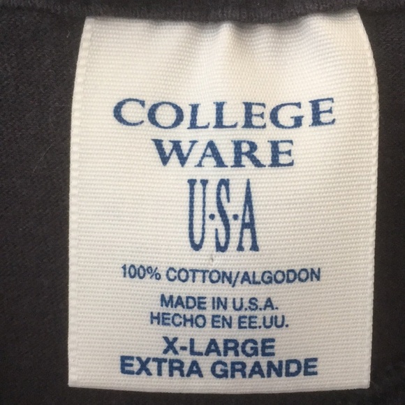 FINAL MARKDOWN Men’s College Ware Embroidered SS Tee (XL) - Picture 7 of 9